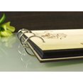 thumbnail image 4 of Custom Wood Wedding Guest Book Rustic Wooden Engraved Guestbook Heart & Pigeon Bird, 4 of 6