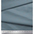 thumbnail image 2 of Soimoi Rayon Fabric Geometric Small Print Sewing Fabric Yard 56 Inch Wide, 2 of 3