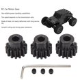 thumbnail image 3 of 3Pcs RC Car Motor Gear,Steel M1.5 8mm Inner Hole RC Car Motor Gear Set For 1/5 1/8 1/10 Model Car, 3 of 8