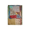thumbnail image 1 of Kantha Silk Throw Blanket 60"X90", 1 of 1