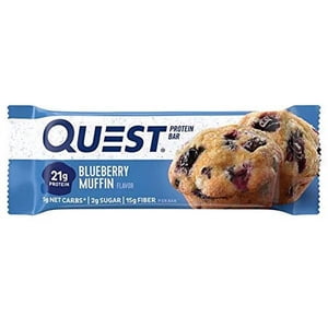 Quest Nutrition Blueberry Muffin Protein bar, 8.48 Oz (Pack Of 4)