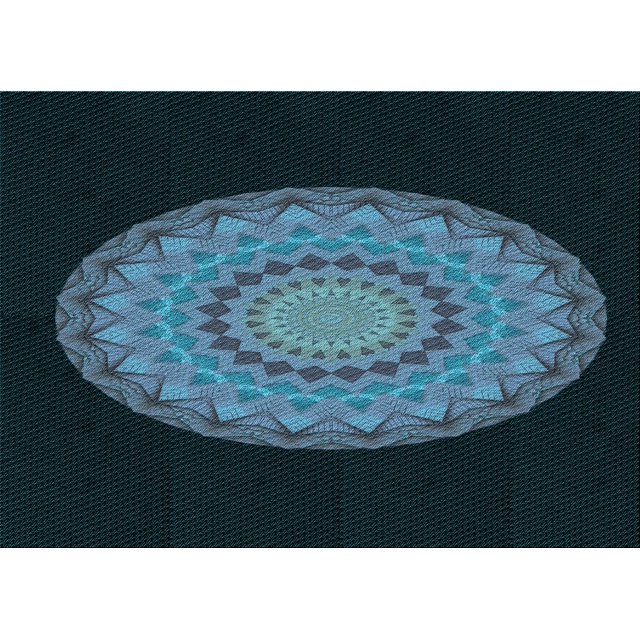 Ahgly Company Machine Washable Indoor Rectangle Transitional Glacial Blue Ice Blue Area Rugs, 2' x 3'