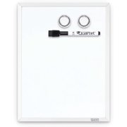 Slim Magnetic Combination Dry Erase board Calendar & Corkboard \uD x Combo Board & Cork Bulletin Board Small Message Board for Wall Slim Alumin