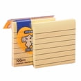 thumbnail image 4 of IMENGL Clearance! Lined Sticky Notes 6 Pads 3X3 Inches Aesthetic Pads with Lines Neutral Boho Self Stick Note Pads Perfect for Home School Desk Accessories 100 Sheets/Pad 6 One Size Multi-Color, 4 of 9