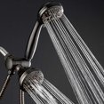 thumbnail image 5 of AquaDance Oil Rubbed Bronze High Pressure 3-Way 48-Setting Rain/Handheld Shower Head Combo – Angle Adjustable, Anti-Clog Jets, Tool-Free Installation-, 5 of 5