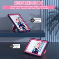 thumbnail image 4 of TECH CIRCLE Case for Lenovo Tab M9 Tablet (9", 2023 Released) - Shockproof Rugged Cover with Kickstand, Navy + Rose, 4 of 7