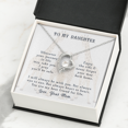 thumbnail image 3 of À Ma Fille Profiter de la Balade pour Toujours Collier w Message Carte, 3 of 7