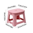 thumbnail image 3 of EGNMCR Kitchen Gadgets, Kitchen Accessories, Kitchen Utensils, Kitchen Tool Space Saving Small Stool Folding Stool For Home Office Outdoor Lightweight P lastic folding st ool, 3 of 6