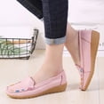 thumbnail image 4 of Chaussures Plates Décontractées pour Femmes à Bout Rond Mocassins Semelle Souple Chaussures Simples Décontractées Type Pois, 4 of 9