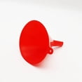 thumbnail image 4 of Oleegame 2 Pcs Petit Entonnoir en Plastique Rouge Ensemble de 4 Entonnoirs Simples Portatifs pour la Maison Entonnoir à Huile Rouge, 4 of 9