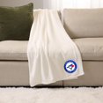 thumbnail image 1 of NHL, NBA, MLB jeté de sport blanc 50" x 60", 1 of 5