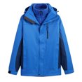 thumbnail image 1 of RKSTN Jackets for Men Fashion Fallow Three-In-One Two-Piece Outdoor Jacket Long Sleeved Coat Fall and Winter Long Sleeve Jacket Coats, 1 of 2