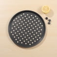 thumbnail image 3 of Steel Perforated Pizza Baking Pan - Ideal for Gourmet Pizzas, 3 of 3