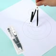 thumbnail image 1 of Aufmer 2 Pcs Professional Math Compass - Multifunctional Drafting Tool with Fine-Tuning Knob & Storage Case, Metal Construction, 4.72x0.98in(Black), 1 of 6
