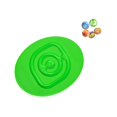 thumbnail image 3 of Milaget Kids Rocking Seesaw Balance Board,Rocking Board,Activity Toy with 5 Balls,Balance Training Equipment for Boys and Girls Gift Green, 3 of 9
