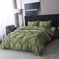 thumbnail image 4 of Yhmxh Room Decor-Couch Cover Bedding Comforter Sets Quilt Cover 3 Piece Set Solid Color Pillowcase Polyester bedding, 4 of 6