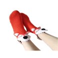 thumbnail image 3 of Knitted Crocodile Socks 3D Animal Socks Knitting Pattern Socks Fun Christmas Gift to Kids Adults, 3 of 4