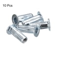 thumbnail image 3 of Unique Bargains Écrous à Rivets à Prise Multiple 5/16-18, Lot de 10 Écrous à Tête Plate Filetés pour Insert en Acier au Carbone Plus Écrous, 3 of 5