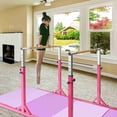 thumbnail image 2 of Costway Barres Parallèles de Gymnastique pour Enfants Barres Doubles Horizontales Largeur et Hauteur Ajustables, 2 of 10