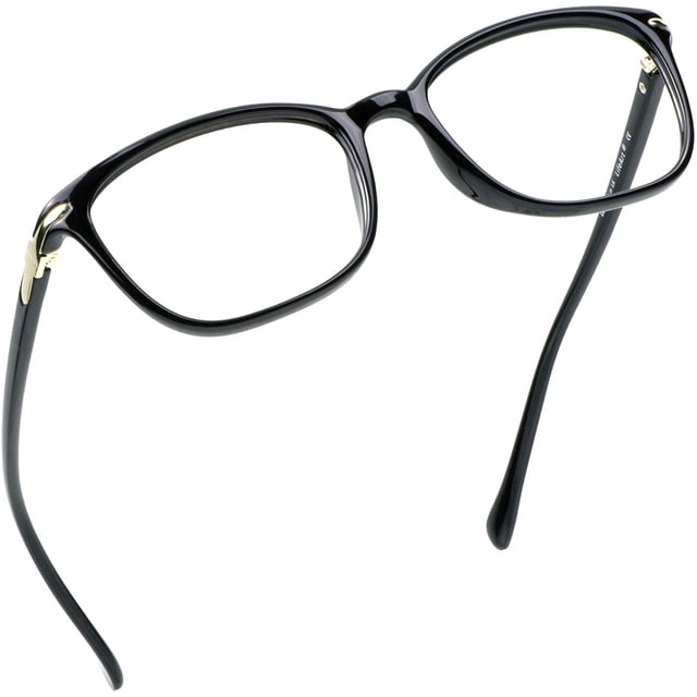 LifeArt Blue Light Blocking Computer Reading Glasses with Transparent Lens for Women/Men