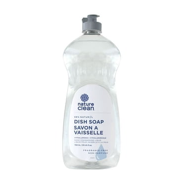 Nature Clean Dishwashing Liquid - Fragrance Free, Fragrance Free 740ml