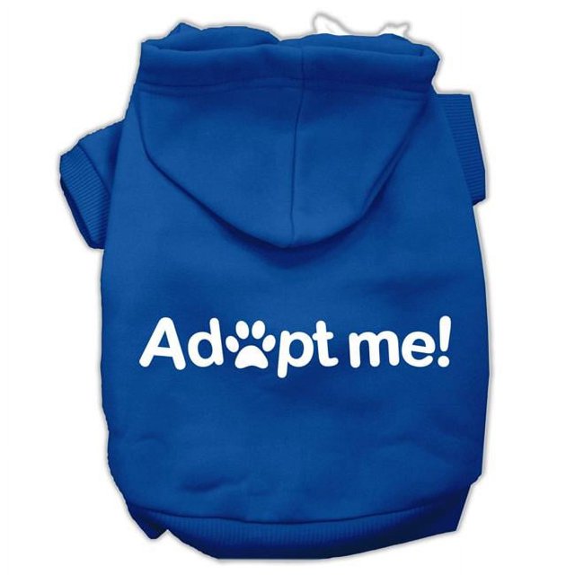 Adoptez-moi Sérigraphie Hoodies Taille Bleue XS (8)