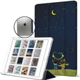 thumbnail image 1 of DuraSafe Cases iPad Mini 4 7,9 Pouces 2015 [ Mini 4e Gén. ] A1538 A1550 MK6K2LL/A MK6J2LL/A MK6L2LL/A Étui Pliable Imprimé Rigide Intelligent PC Dos Transparent - Ciel Nocturne, 1 of 4