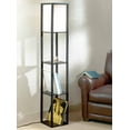 thumbnail image 2 of Floor Lamp with wood shelves, 2 of 2