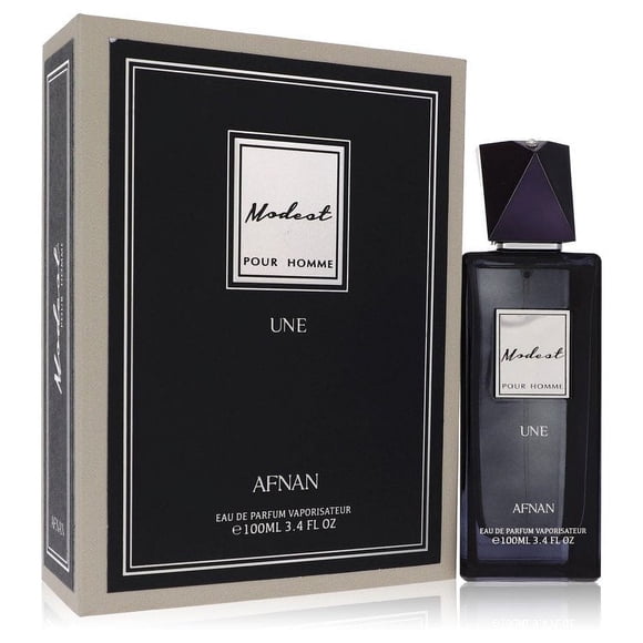 Modest Pour Homme Une by Afnan Eau De Parfum Spray 3.4 oz for Men Pack of 4
