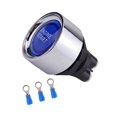 thumbnail image 2 of Thinsony Push Button Starter Switch LED Light Engine Push 50A Button 12V Switch Start blue blue 33x33x46mm, 2 of 6