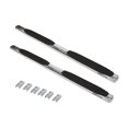 thumbnail image 4 of Go Rhino Nerf Bar 684404687PS OEM Xtreme; With Step Pads; 4 Inch Oval Straight; Polished; Stainless Steel; With Welded End Caps; Rocker Panel Mount, 4 of 4