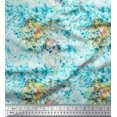 thumbnail image 1 of Soimoi Cotton Duck Fabric Leaves & Texture Decor Fabric Printed Yard 42 Inch Wide, 1 of 2