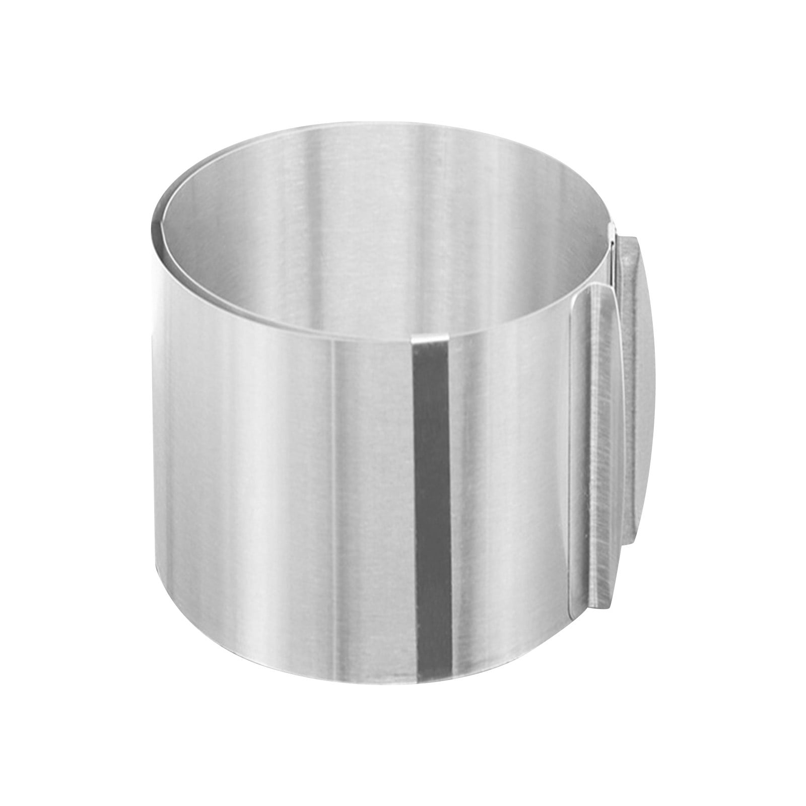 Binwennn Adjustable Cake Ring 6 To 12 Inch:Stainless Cake Rings For Baking Telescopic Round Ring For Cakes Bread Cookies Chocolate Baking Extra High Different Height Baby Cake Tube Pan Mini Vintage