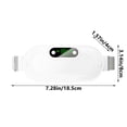 thumbnail image 3 of TIMIFIS Kitchen Gadgets Warming Belt Heating Warming Belt Vibration Hot Compress Abdominal Home Waist Protector Digital Display Warming Belt Kitchen & Dining, 3 of 7