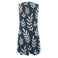 thumbnail image 4 of TJAZFJPA Robe de Cocktail Noire Femme Élégante Col Rond Robe Débardeur à Col Rond Robe Décontractée à Imprimé Floral Robes d'Été pour Femmes Plage Robes Formelles Femmes Tendance 2052, 4 of 5
