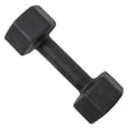 thumbnail image 1 of CAP Barbell, Black Neoprene Dumbbell, 15lb Single, 1 of 6
