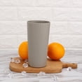 thumbnail image 4 of Mainstays Washed Stone Polypropylene Round Tumbler 27 oz 1 pc, 4 of 6