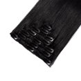thumbnail image 3 of 100% Remy Human Hair Clip in Human Hair Extensions Silky Straight Human Hair 7 Pcs 15 clips, 3 of 6