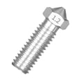 thumbnail image 4 of 3D Printer Nozzle 1.75mm Extruder Large Flow threaded nozzle ;3D Nozzle M6 Threaded 3D Printer Parts, Stainless Steel, 1.2mm, Silver, 4 of 6