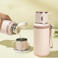 thumbnail image 2 of Tea Water Separation Insulation Cup with 316 Stainless Steel Construction, Large Capacity for Herbal Tea, Keeps Temperature Constant, Portable Design for Office and Outdoors, 2 of 6