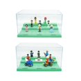 thumbnail image 3 of 3 Steps Display Case Acrylic Box Dustproof Display Case For Blocks Plastic Display Box, 3 of 3