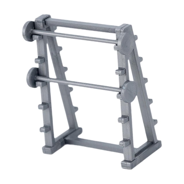 lionlar 1/20 Modèle d'Équipement d'Exercice Modèle d'Équipement de Gym Modèle de Diorama Mise en Page de Train Support de Barre