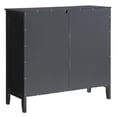 thumbnail image 2 of Ronan Large Cabinet, Black, 2 of 9