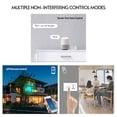 thumbnail image 3 of Smart Switch,Wi-fi Wall 2 Switch Voice Compatible Outlet With Compatible With Voice Compatible Switch App With Wi-fi App Remote Wall Outlet 2 Switch Outlet 95-250v Wi-fi Universal White 2, 3 of 5