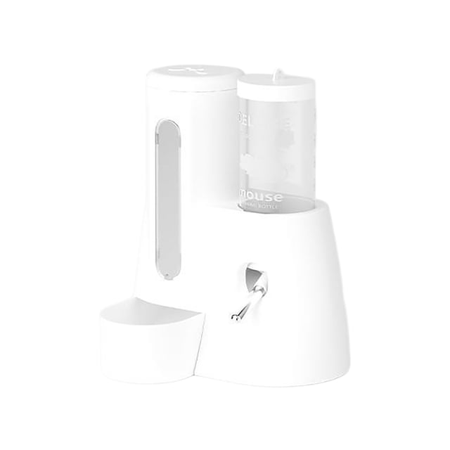 Hamster Water Dispenser Automatic Feeder Bottle Design 5.1x4.3x6.3 Inches Large Capacity Leakproof Accessory