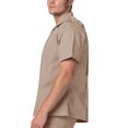 thumbnail image 3 of Adar Universal Scrubs For Men - Zippered Short Sleeved Scrub Jacket, 3 of 7