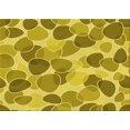 thumbnail image 1 of Ahgly Company Tapis d'Intérieur Lavables en Machine Rectangle Transitionnel Jaune Or Brillant, 2' x 3', 1 of 7