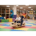 thumbnail image 3 of Toytexx Wooden Pedal Boat-Shape Ride-On Car – Indoor & Outdoor Ride-On Toy with Steering & Adjustable Seat, 3 of 5