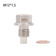 thumbnail image 3 of relayinert Car Oil Drain Bolts Universal Truck Automobile Replacement Modification Repair Maintenance Upgrade Spare Accessories M12x1.5, 3 of 6