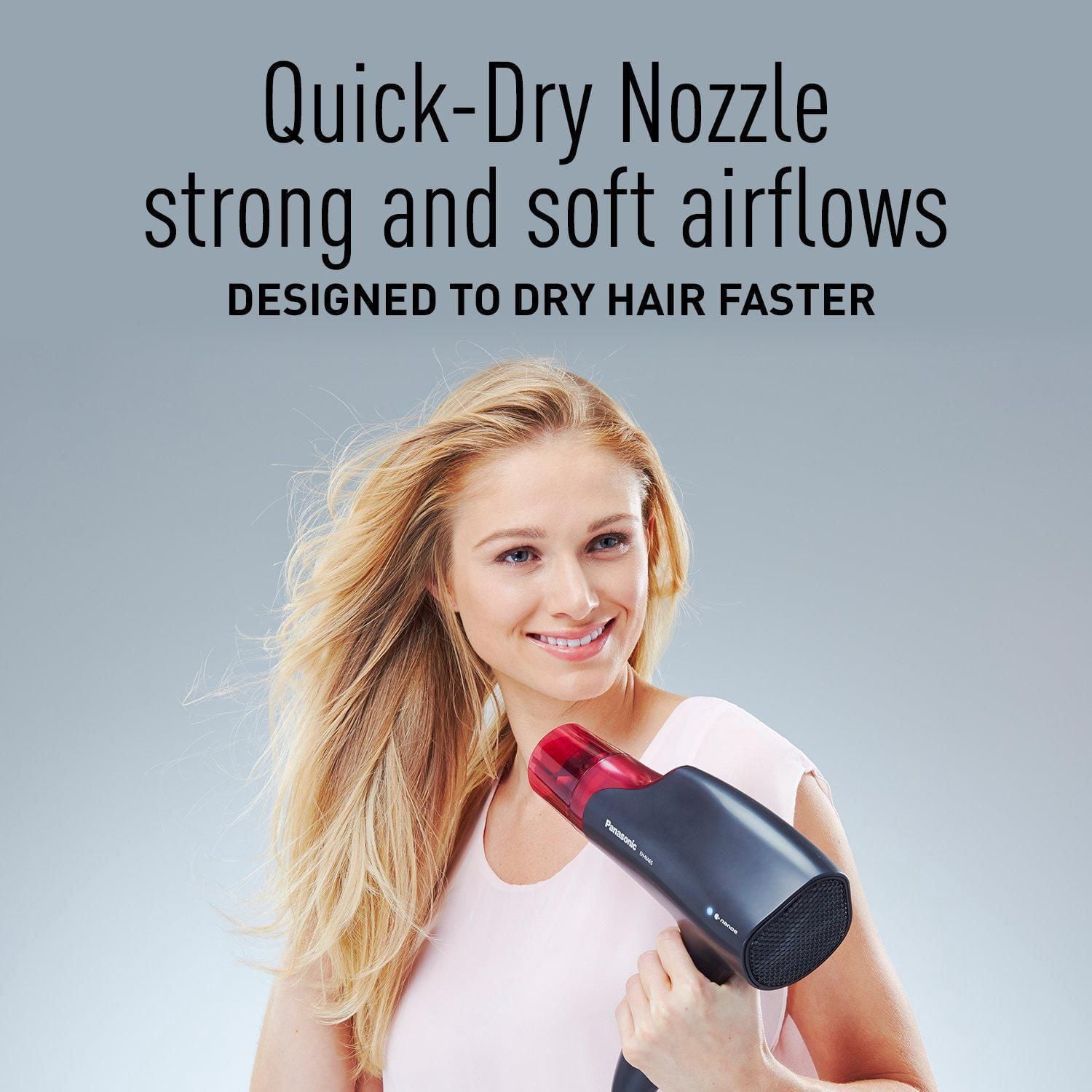 Sèche-cheveux à particules nanoe™ hydratantes EHNA65 de Panasonic